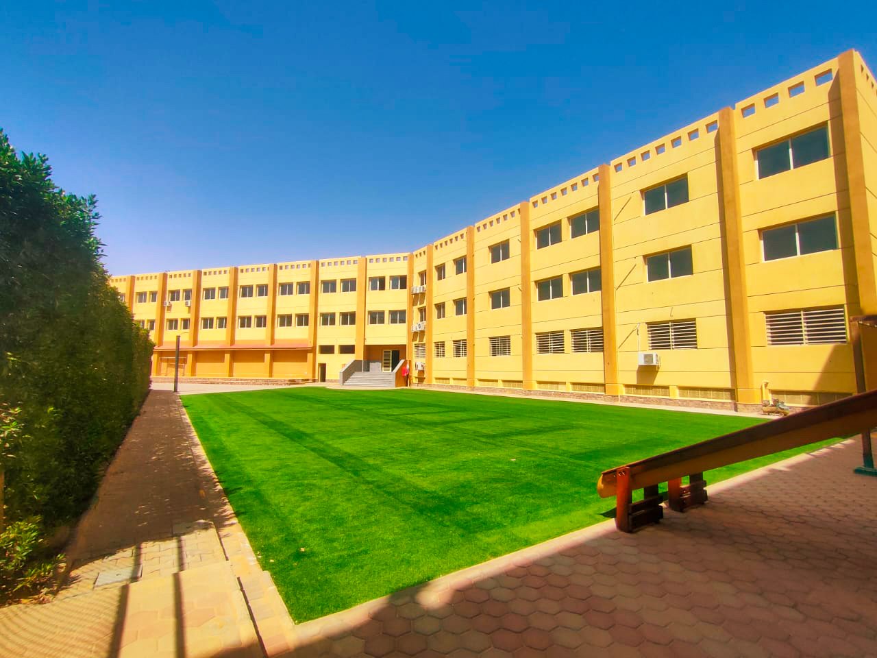 School Courtyard